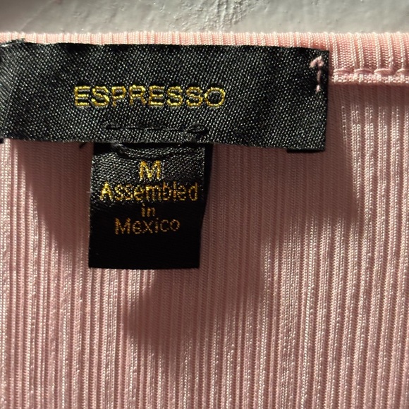 Espresso Light Pink Women's Blouse - Picture 2 of 5